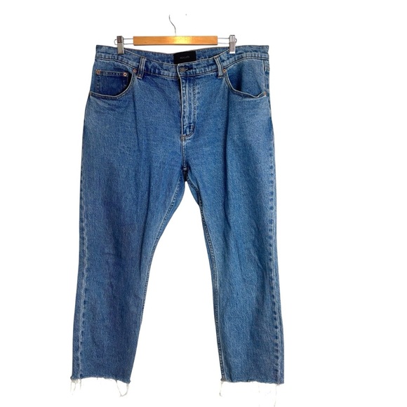 Rolla’s Relaxo Jeans Size 36 Relaxed Fit Raw Hem - Picture 1 of 8